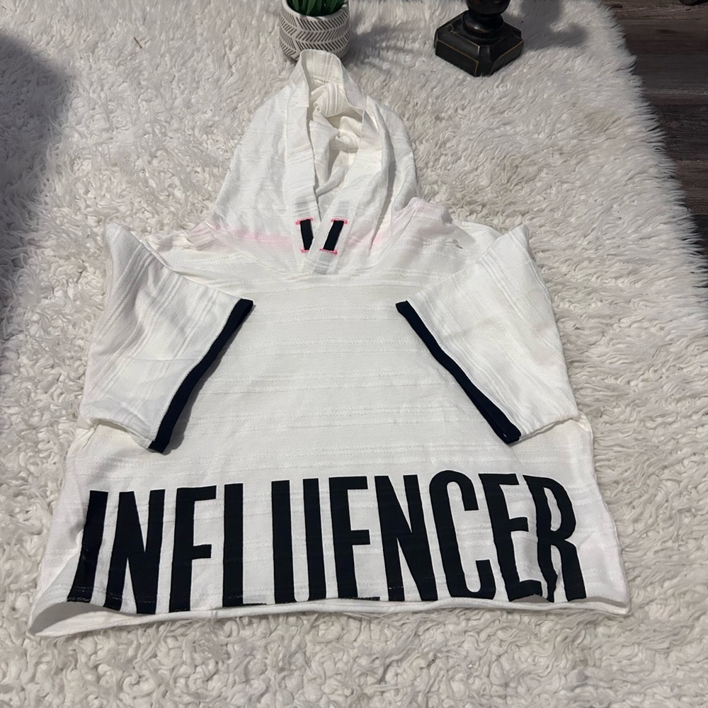 FUZARKA crop sweat shirt influencer Large 13-14 #1